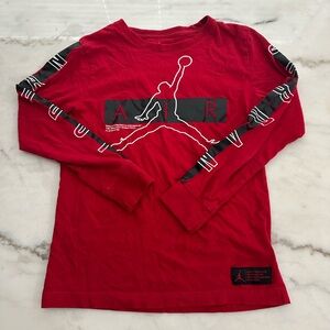 Preowned, long sleeve Jordan shirt - boys M (10-12)